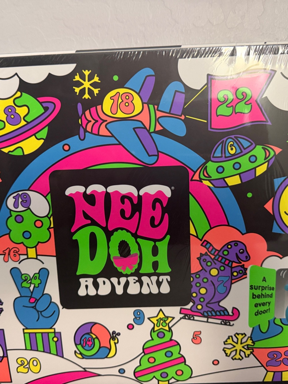 NEE DOH Advent Calendar - Neon Multi-Color Surprise Pack